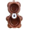 1 Pcs High Quality Dual Port Dog Utensils Bowl Cat Drinking Fountain Food Dish Pet Automatic Water Dispenser Feeder