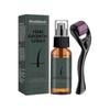 Beard Growth Kit Beard Growth Oil Activator Serum Beard Roller For Men Derma Roller For Men