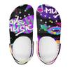 Color Print EVA Beach Clogs Unisex Lightweight Breathable Slip On Garden Shoes Bathroom Pool Home Summer Wear Beach Pool Wear