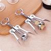 1PC Portable Stainless Steel Red Wine Opener Wing Type Metal Corkscrew Bottle Openers Corkscrews Wine Cork Remover