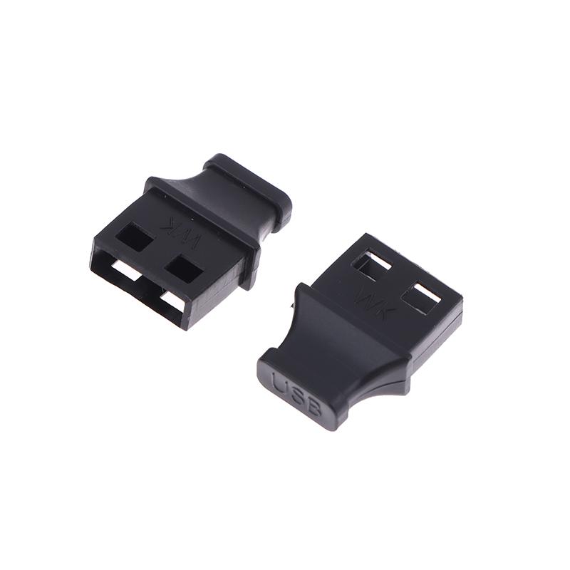 5/10Pcs Type-A Usb Port Plug With Handle Anti-Dust Cover For Laptop Computer Socket Cap Unused Interface Anti-Dust Plug