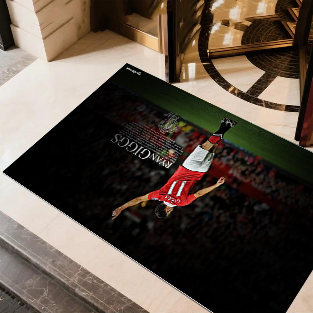 Wayne Rooney Celebration Carpet Design for Decorate Room Outdoor Hallway Bedrooms Antislip Carpet Decorate Offices Perfect Birthday/Christmas Gift Ide