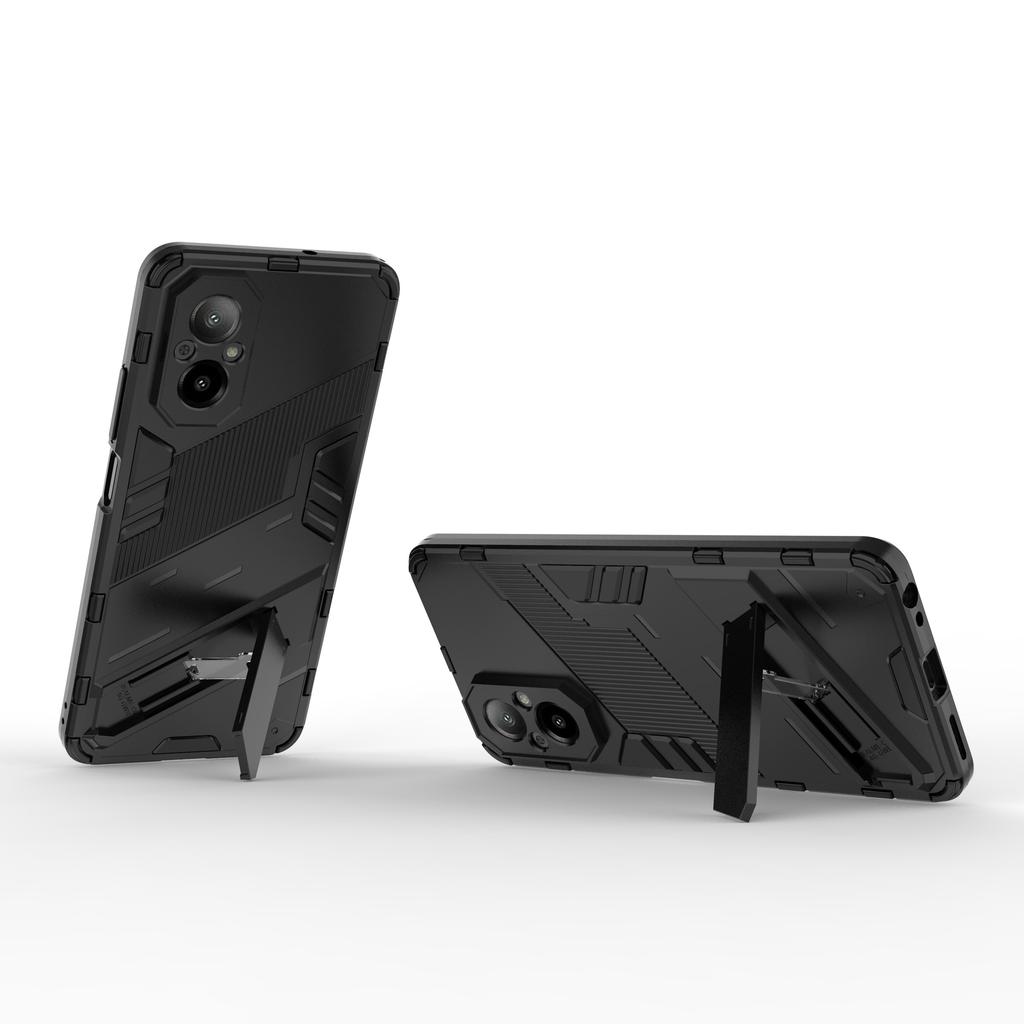 For Realme C67 4G Phone Case Anti-scratch Kickstand PC+TPU Cover