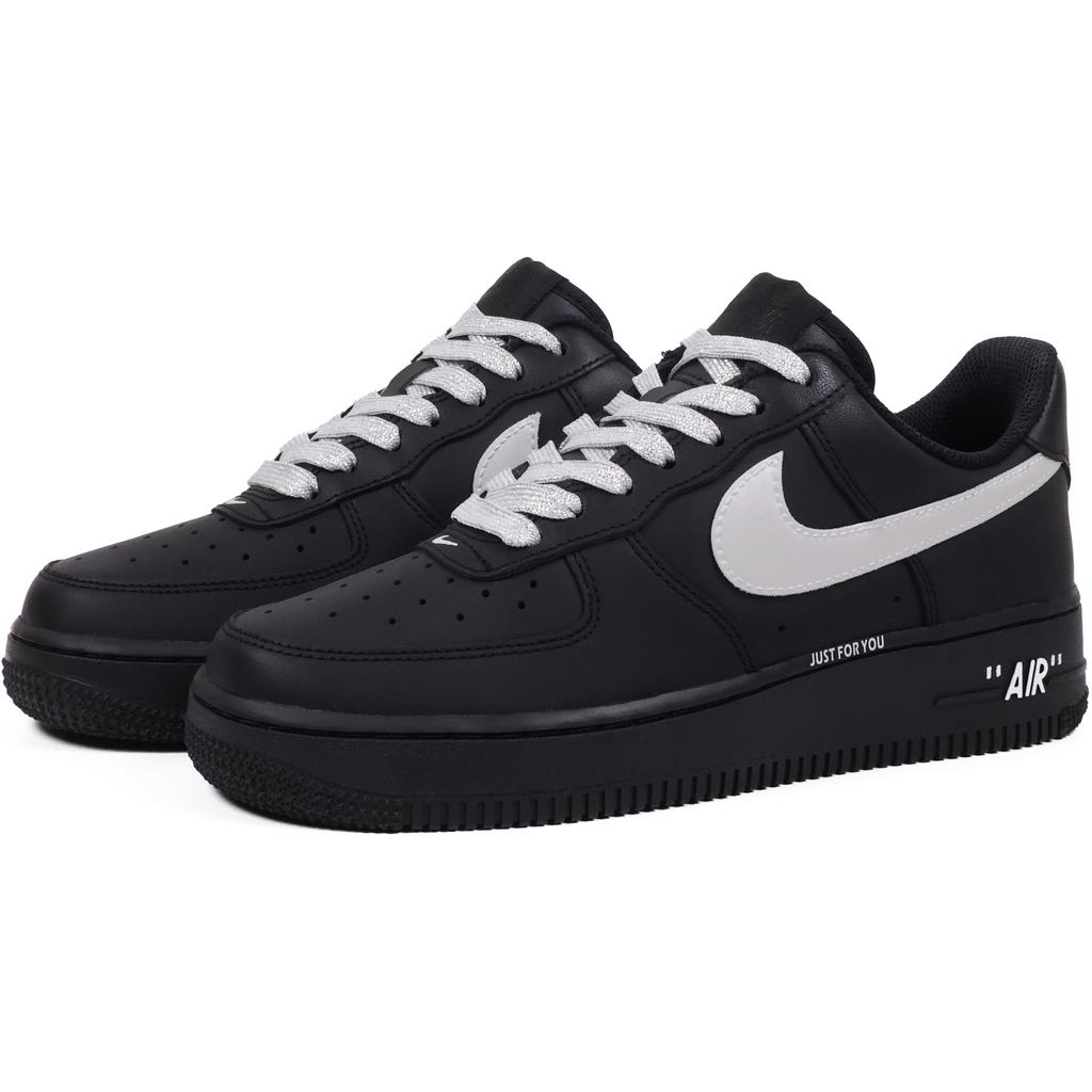 Nike Air Force 1 Rezistente la abraziune Pantofi de Skateboard cu profil redus Unisex Negru CW2288-001(Echipa91-  )