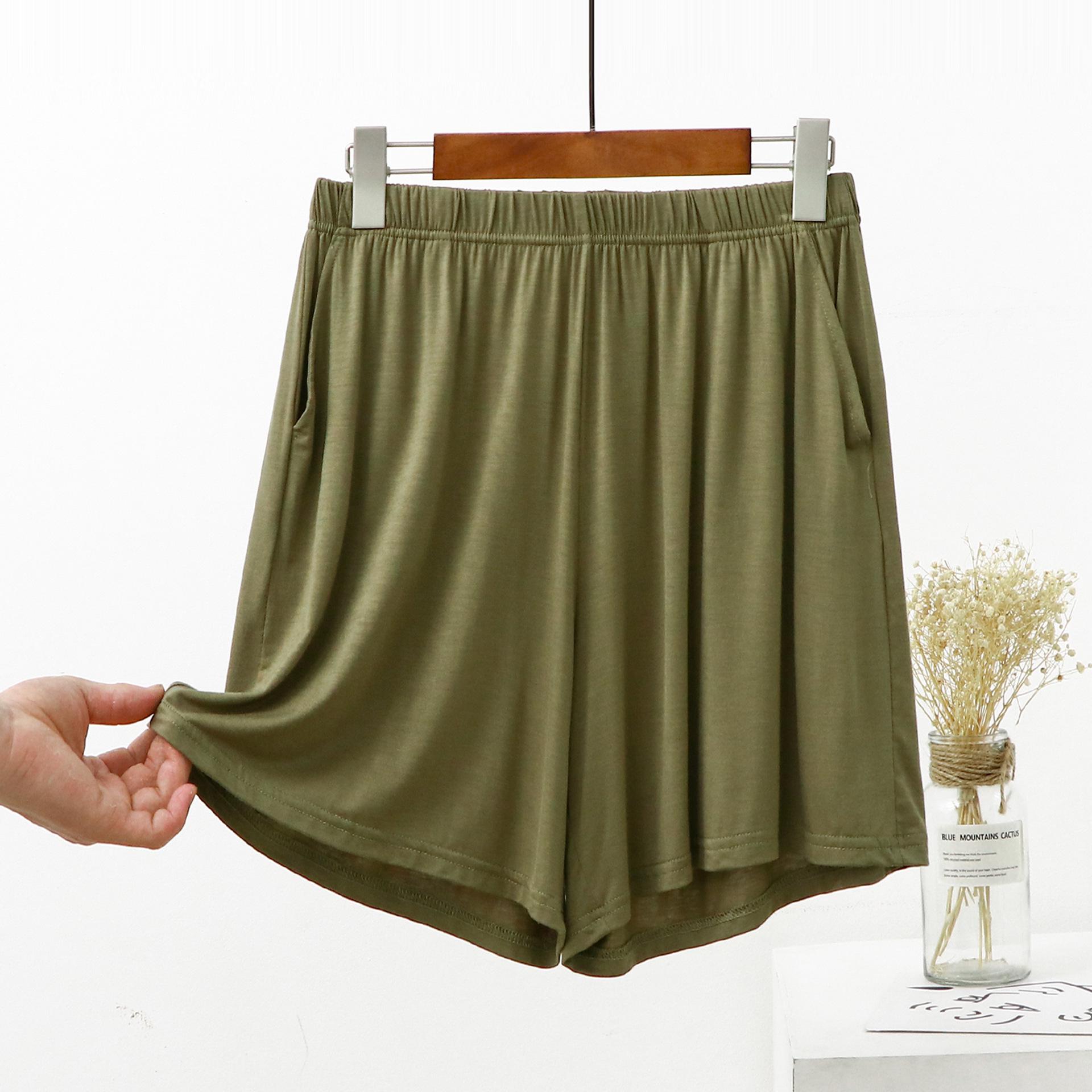 

Женские свободные шорты из модала в японском стиле: Легкие, летние юбка-брюки для отдыха и ношения на улице. 2X-Large