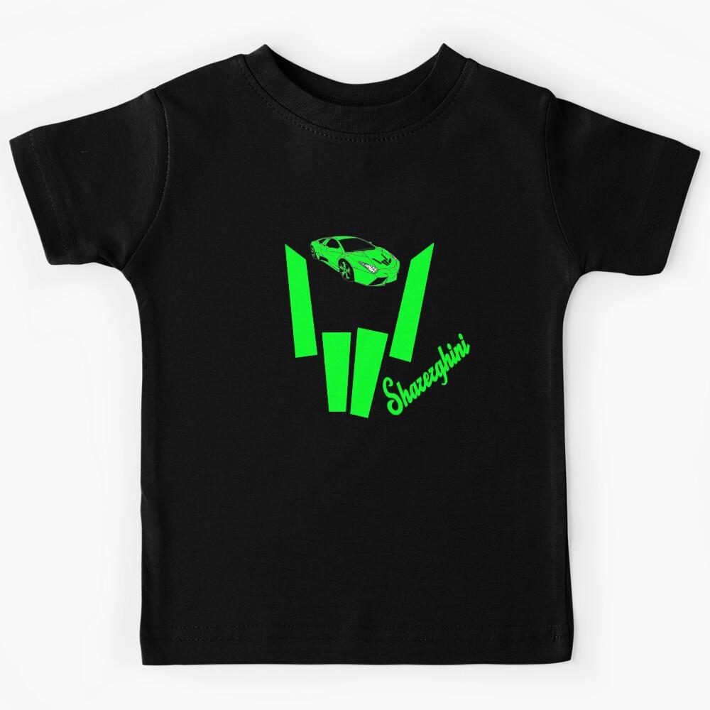 sharerghini, sharerghini merch,sharerghini Green, Sharerghini Hoodie, sharerghini t shirt, Sharer car, share,   Kids T-Shirt 110