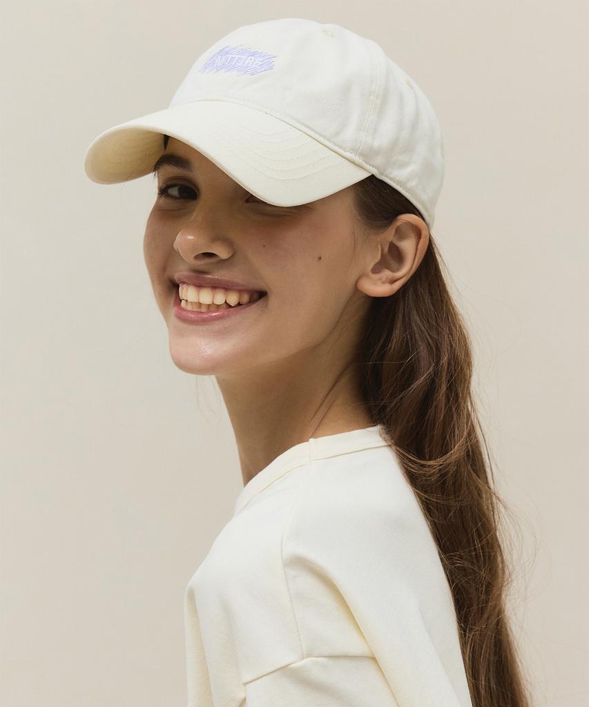 Matile Washing Stichi Logo Cap / Light Yellow