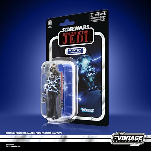 Hasbro Star Wars Vintage Collection Star Wars Episode VI: Return of the Jedi Darth Vader (Emperor's Wrath) Premium 3.75-inch Collectible Action Figure