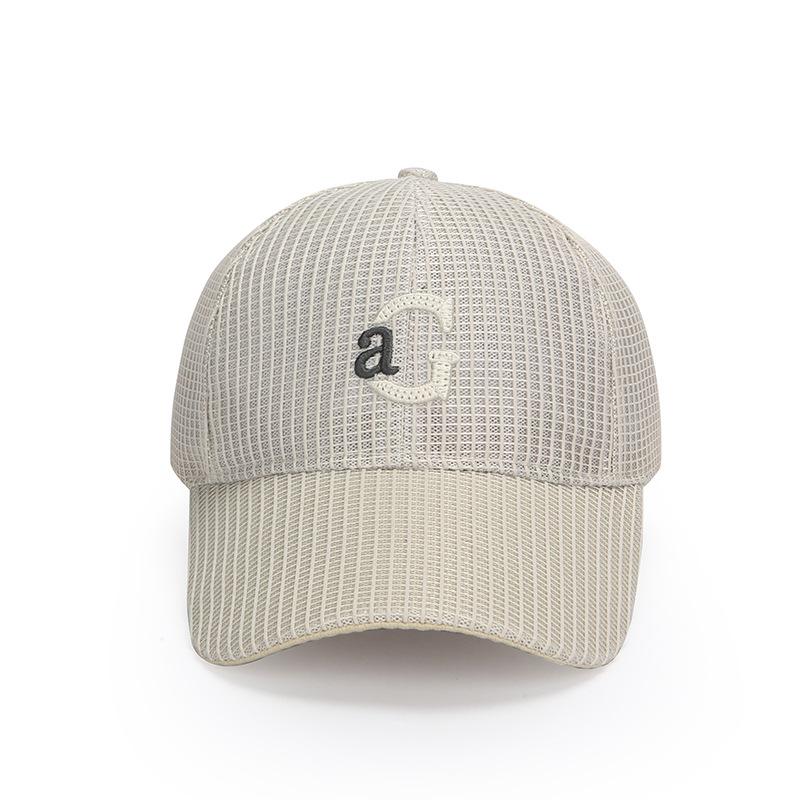 Men's Hat Outdoor Long Brim Mesh Hat Sunscreen Sun Hat Summer Breathable Baseball Cap