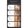 Self-Adhesive Silicone Anti-Collision Buffer Pads, Mute Door Stopper Bumper Protectors for Doors, Cabinets, Drawers and Toilets