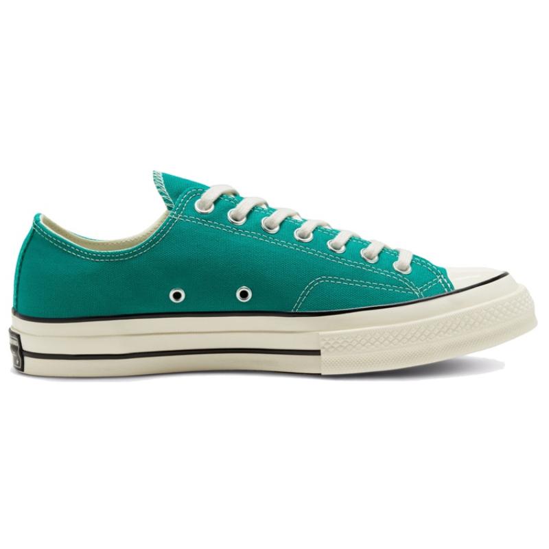 Converse Chuck 70 70 Ox Malachite Comfortable and Versatile Low-top Canvas Shoes Unisex Water Green