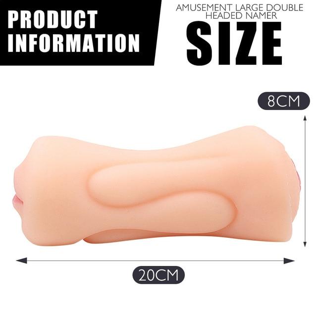 Silicon Sex Toys for Men Pocket Pussy Real Vagina Male Sucking Masturbator 3D Artificial Vagina Fake Anal Erotic Adult Toy