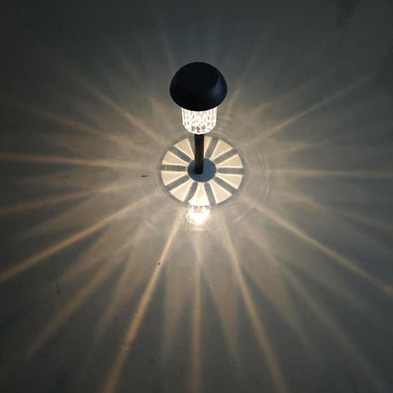 2Pcs Solar Pathway Outdoor Garden Waterproof Yard Lights Solar Powered Lights IP65 Lights