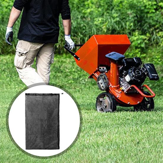Wood Chipper Shredder Bag Universal 24" x 54" Leaf Mulcher Shredder Replacement Bag Reusable Collection Bag for Wood Chips Leaves Yard Waste