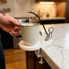 Tragbarer Teebeutel-Fixierclip Hitzebeständiger Teebeutel-Infuser-Hänger Küchengebrauch