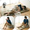 Japanese Style Comfortable Foldable Straw Mat Fabric Tatami Mattress Rectangle Floor Mat for Sleeping