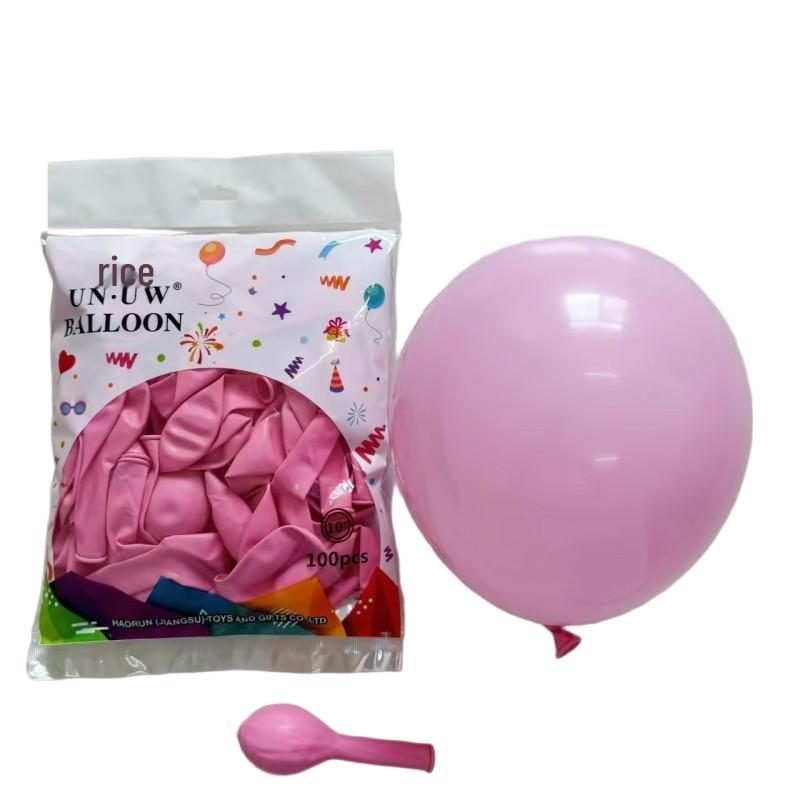 Durable and Safe 10-Inch Colorful Balloons for Kids' Birthday Party Decorations
