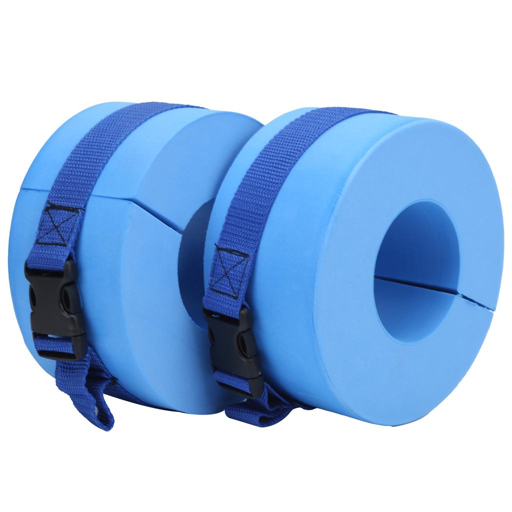 2pcs EVA Swim Cuffs Water Aerobics Float Ring Ankles Arms Belts with Quick Release Buckle