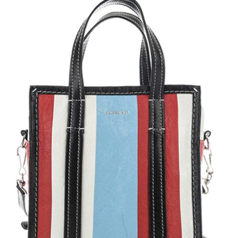 Balenciaga Sheepskin Tote Bag, Shopping Bag, Crossbody Bag, One Shoulder Handbag Women's Blue/White/Red/Black 513989-0Q7TN-4865