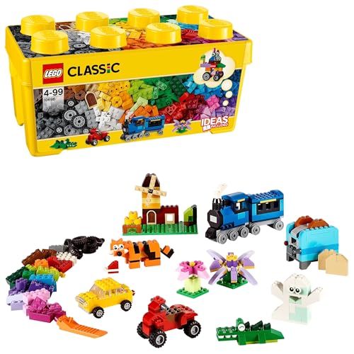 LEGO Classic Yellow Ideas Box Plus 10696 (Toy for Boys and Girls)
