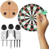 1 Set Dartboard Mounting Bracket Hardware Kit  Board Hanger Bracket  Board Mounting Hardware for Hanging Dartboard