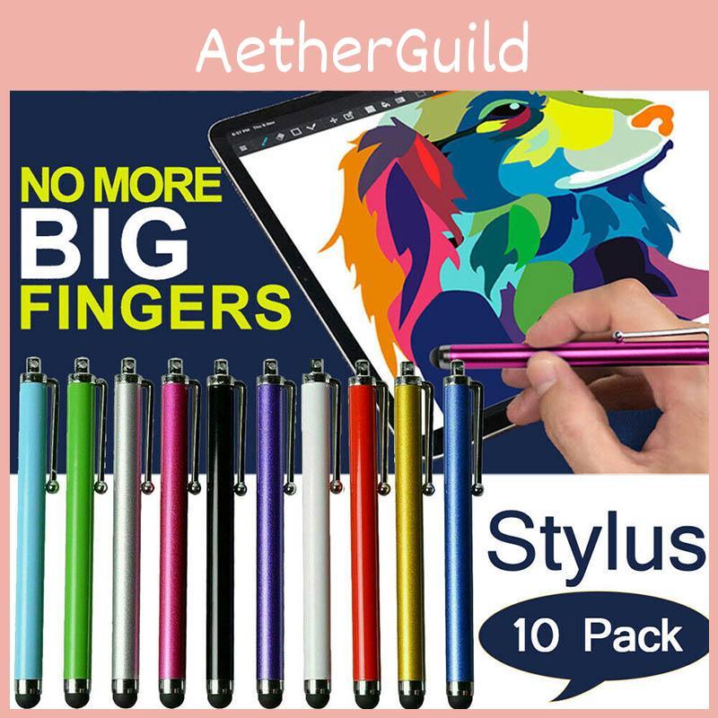 Langlebiger 10er-Pack Metall Universal-Stylus-Stifte für präzise Touchscreen-Eingabe auf Tablets und Handys