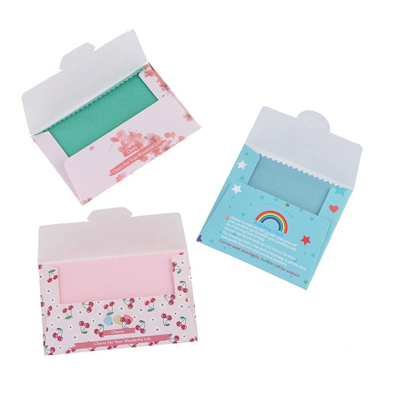 10Pcs 925 Sterling Silver Jewelry Cleaning Cloth Silver Polishing Cloth