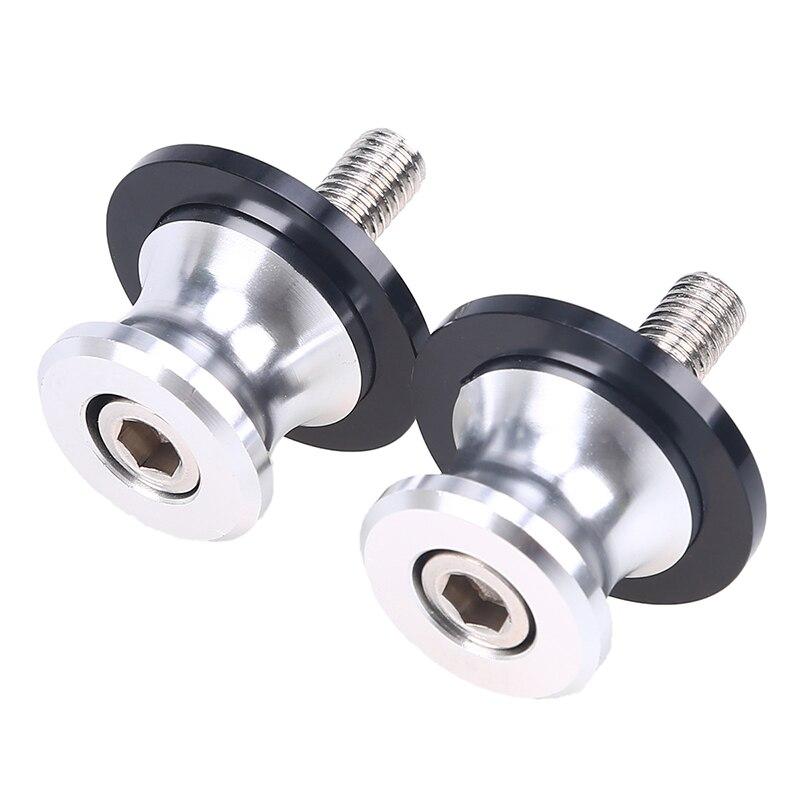 

1 пара 6MM/8MM алюминиевых винтов для крепления стойки катушки маятника мотоцикла для Suzuki GSXR 600 750 1000 1300 SV650 650S серебряный