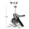 geneX Hand Lift Mini Jack Lifter, Carbon Steel, High Strength, Labor-Saving Design, with Measuring Marks, 200kg Load Capacity, Deformation Resistant,