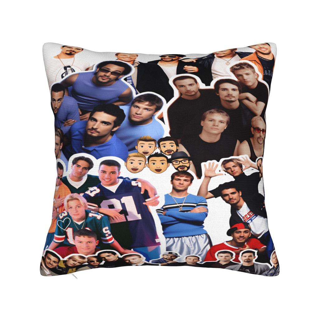 BSB band B-Backstreet boys Pillow Cover  Vintage Pillow Case For Sofa Home Decoration Design Pillowcases Gift