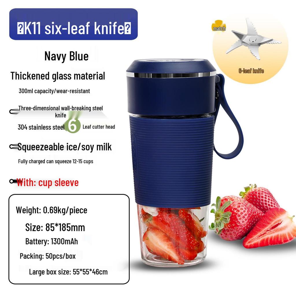 Compact Multifunctional Electric Juicer - Portable Household Juice Cup