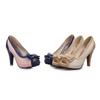 Elegant New Fashion Women's Heels With Bowknot Peep Toe For Princess Lolita Look Size 35-43