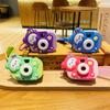Fun And Whimsical Bear Camera Keychain Pvc Zinc Alloy Keyring Backpacks For