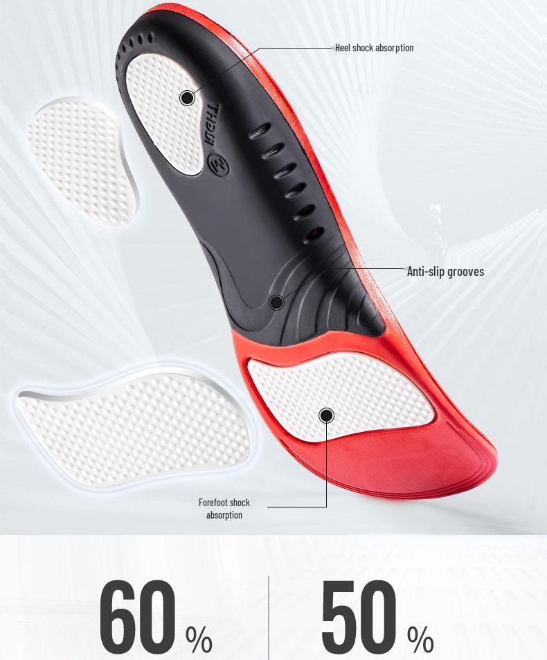 Fußgewölbestützende Einlegesohlen für Plattfüße - Schmerzlindernd & Korrigierend