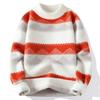 Men S Half High Neck Thick Pullover Sweater For Autumn Winter