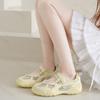 Fashion 2025 Summer New Mesh Breathable Casual Sports Shoes for Women Fashion Trend Comfortable Versatile Shallow Mouth Chunky sneakers