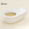 Splitter And Storage Tool Portable Pill Box with Cutter, Stainless Steel Blade Compact Travel Medication Organizer Case, Lightweight Large Capacity