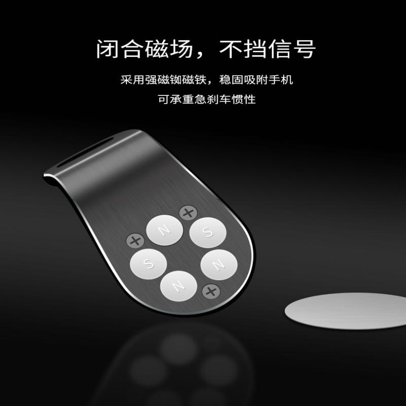 Magnetic Bracket Phone Holder Car Vent Installation Universal L Mobile Phone Mounts Car interior accessories For iphone Samsung