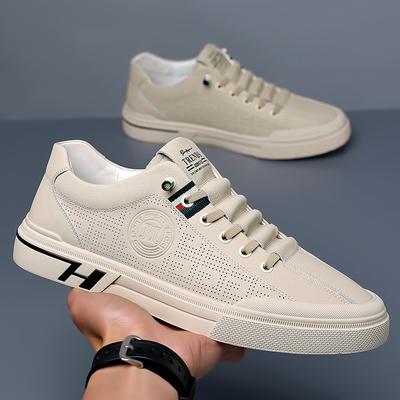 Spring Men's Shoes Fashion White Shoes Breathable Men's Board Shoes Casual Shoes