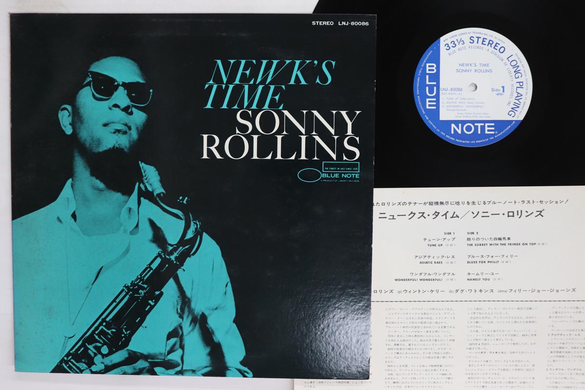 Виниловая пластинка SONNY ROLLINS Newks Time LNJ80086 BLUE NOTE 1977 Япония Джаз Б/у