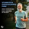 Carbamide Forte Chewable Vitamin D3 10000 IU Tablets 60 Pack for Bone Health and Immunity Support