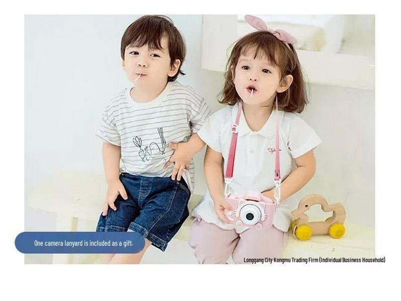 High-Definition Digital Camera for Kids: Perfect for Students, Boys, and Girls, with Photo and Video Capabilities