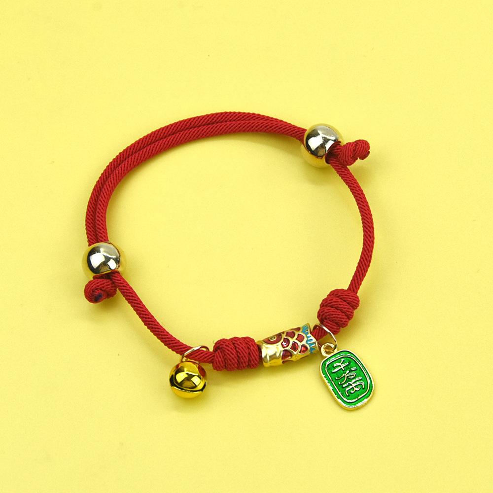 

Домашний кот, ошейник с красным шнуром, колокольчик, маленькая собака, кролик, милая собака, ошейник с красным шнуром, плюшевый ошейник 18~30cm