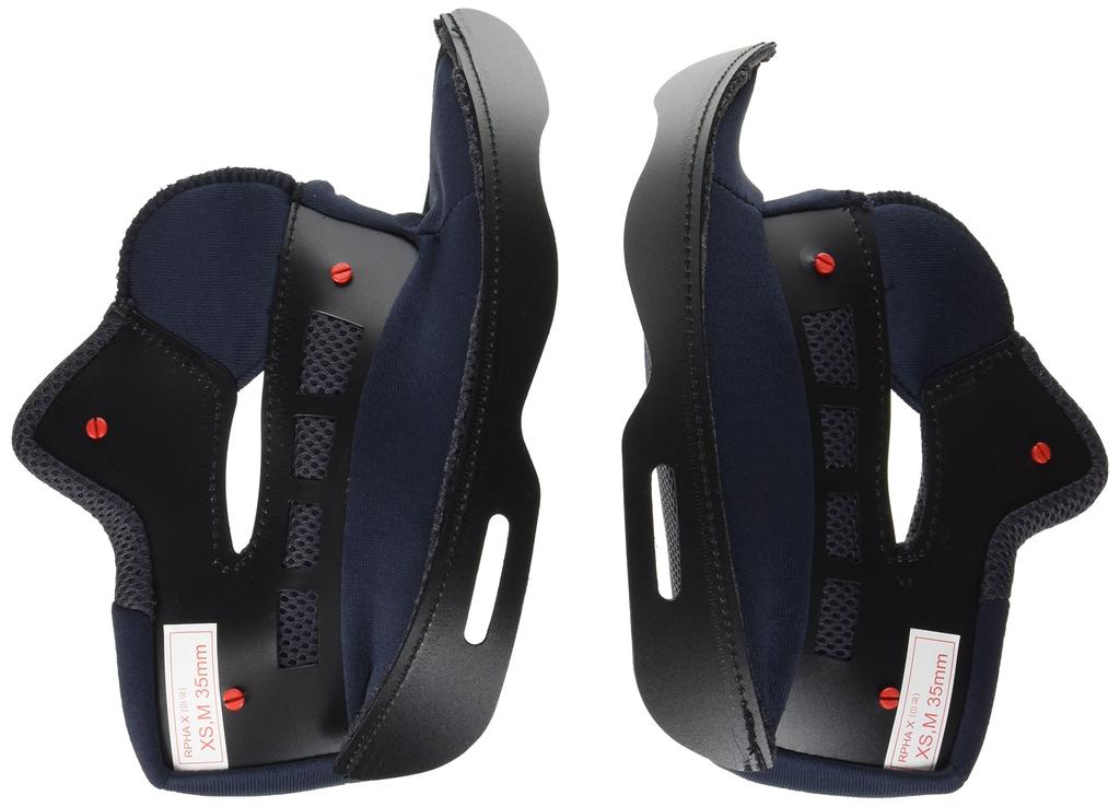 HJC HELMETS Cheek Pads M (35mm) for RPHA X (HJP150)
