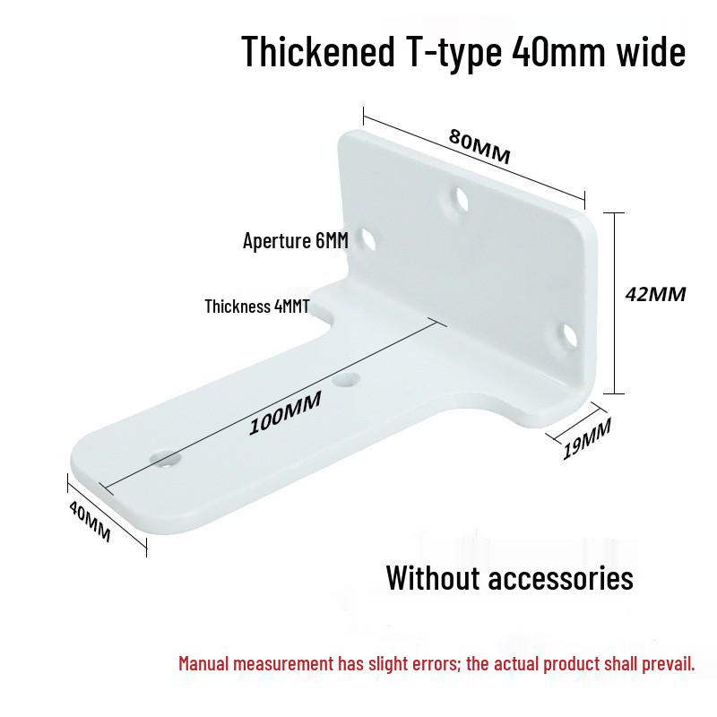 Soporte Triangular de Pared Invisible para Estantes de Escritorio o Mueble de TV