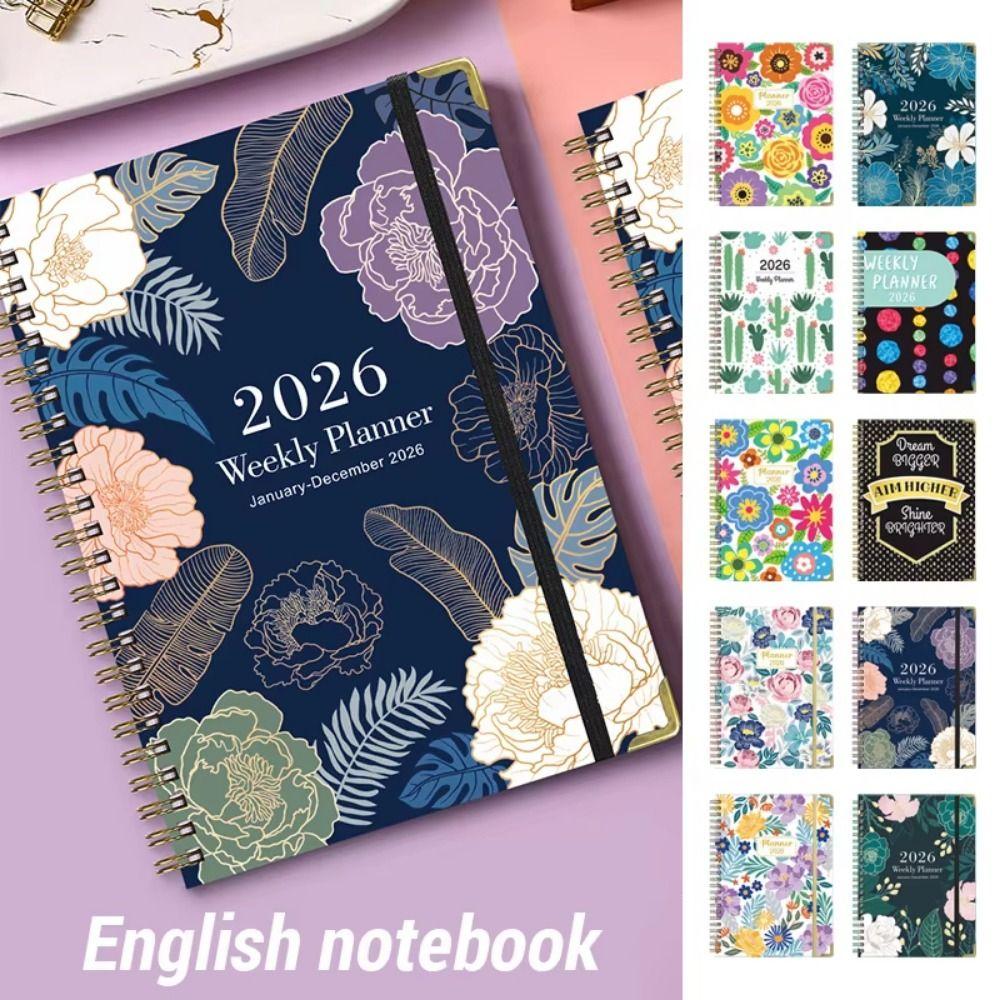 2026 Notebook A5 Size Diary Notebook 2026 Edition Daily Planner Academic Year