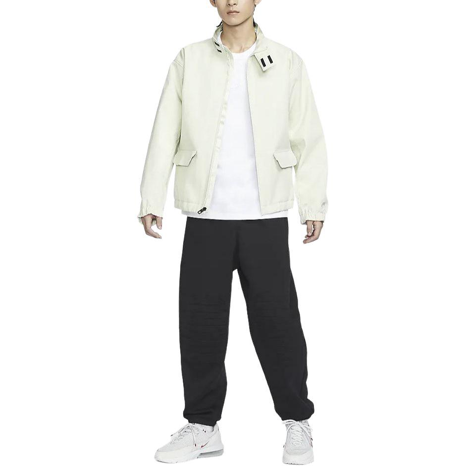 Nike Storm-FIT Tech Pack Solid Windproof Casual Zip Jacket Men Outerwear Sea-Glass-Blue FN2609-020