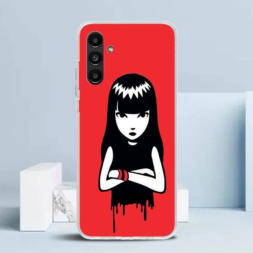 

Чехол-комикс Emily The Strange для телефона Samsung Galaxy A17 A37 A57 A16 A26 A36 A56 A15 A14 A55 Чехол для телефона A13 A53 A25 A35 A24 A34 A23 Samsung A23