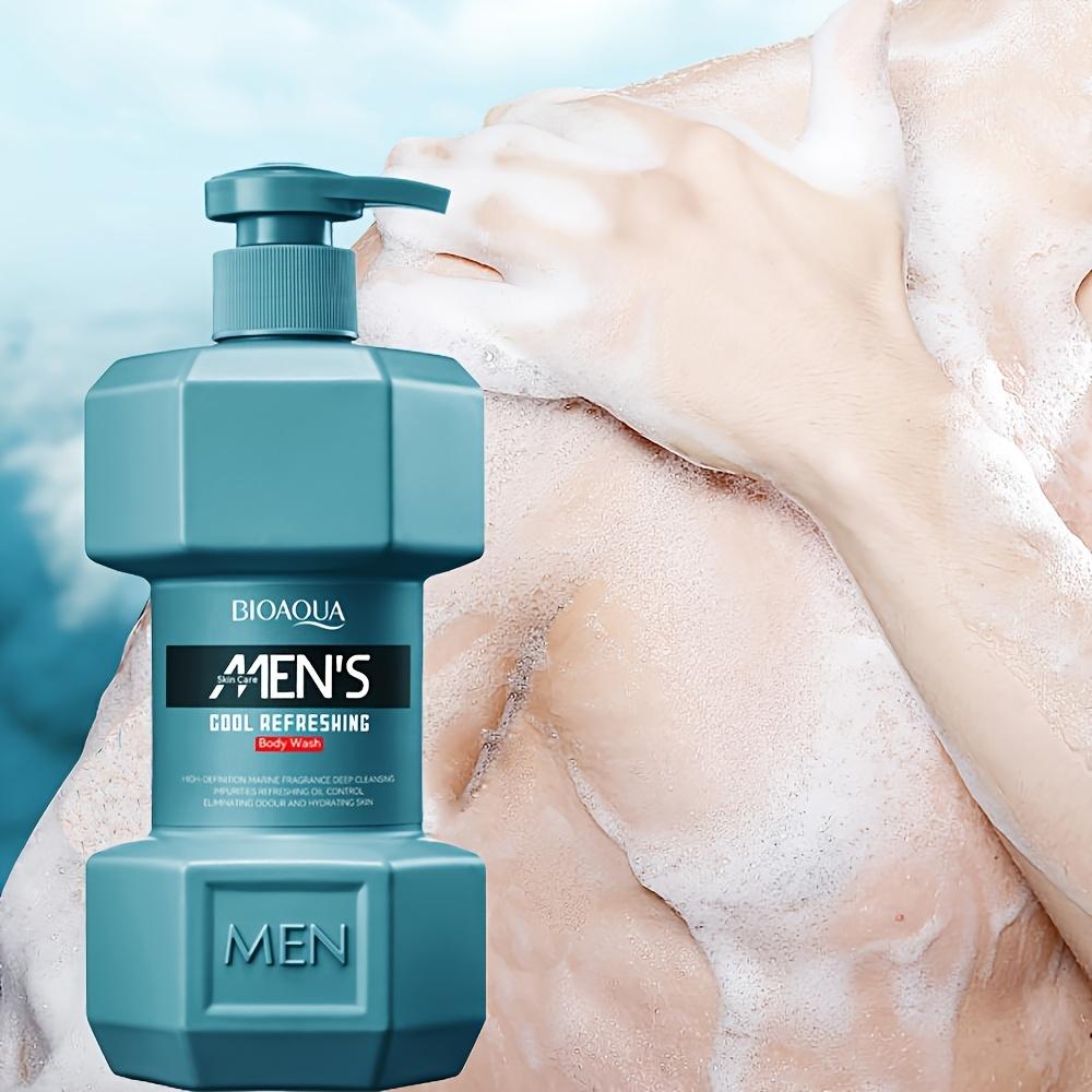 500ml X 1 Bottle Men's Ocean Fresh Scented Shower Gel Cleansing Body Wash