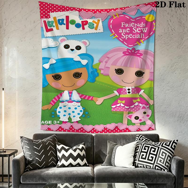 Lalaloopsy Pattern Home Decor Tapestry, Wall Hanging, Decorative RV Wall Cloth.XGT0914155